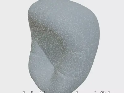 Boxing Pad Target Training Accessory Low-poly 3D model