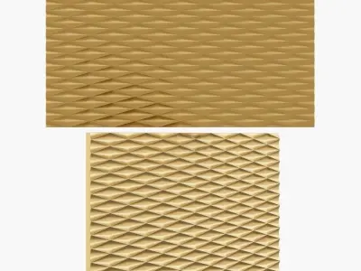 Wall 3D panel 3D print model