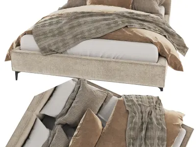 Bed Frida Sophie Decor 3D model