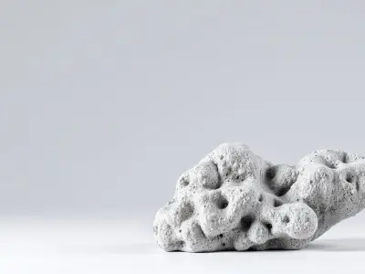 Stalagmite Smooth Surface Natural Texture model pack Low-poly 3D model