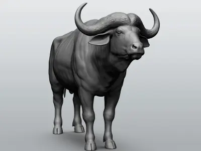 Wild animal collection - 10 animals VOL-3 3D model