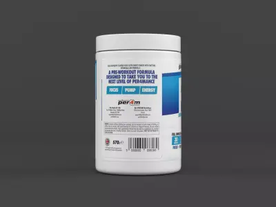 Protein Powder 3D model 5