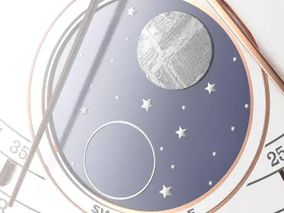 Rolex Cellini Moonphase 3D model