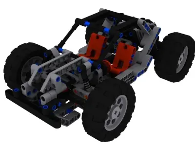Dune Buggy 3D model