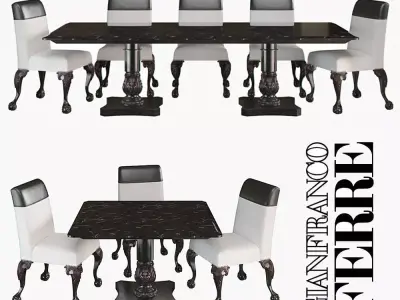 LANCASTER CHURCHILL 3D model 3D model