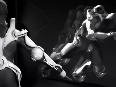 Exoskeleton futuristic robots Free 3D model