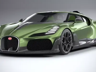 Bugatti Brouillard 2025 3D model