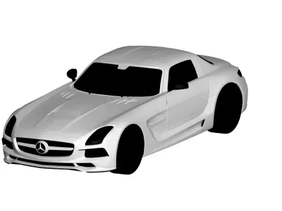 Mercedes Benz SLS AMG 3D model