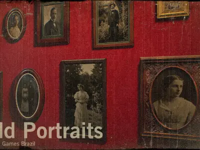 Old Portraits Pack 01 Low-poly 3D model