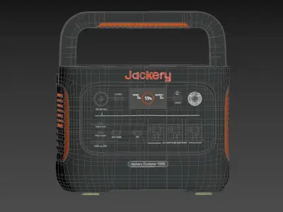 Jackery Explorer 1000 v2 Portable Power Station 3D model