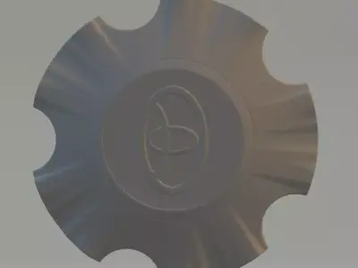  car wheel  tayota  3D model