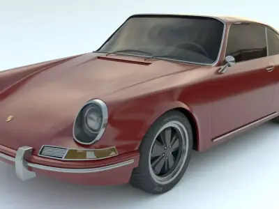 Porsche 911 1967 3D model