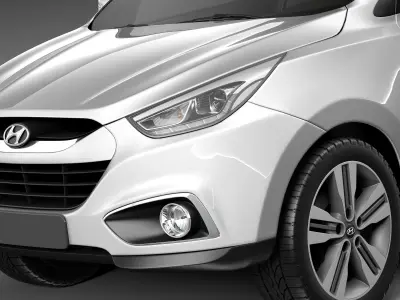 Hyundai ix35 2014 3D model
