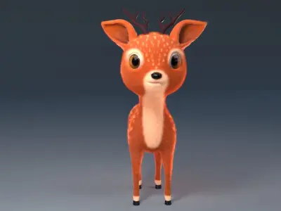 Deer Model 3D model