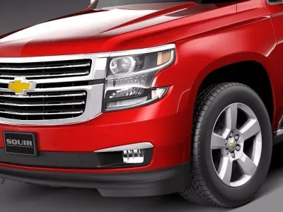 Chevrolet Tahoe CG 2015 3D model