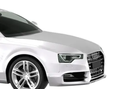 audi a5 2012 3D model