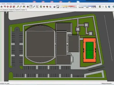 Sketchup Sport - Stadium 103 3D model