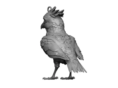 bird pendant  3D print model