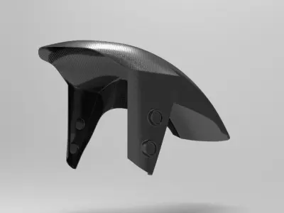 PARAFANGO ANTERIORE YAMAHA MT09 2021 2023 FRONT FENDER 3D print model