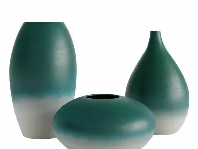Handmade NCYP vases 3D model