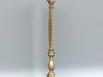 Baluster 012 3D model