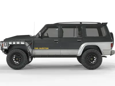 Nissan Patrol Y60 1997  3D model