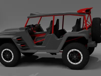 Brabus Crawler 3D model