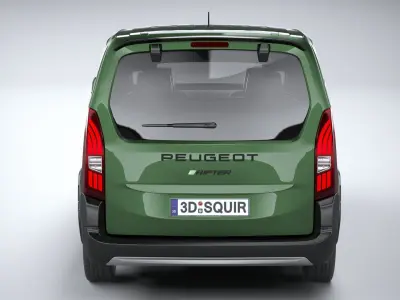 Peugeot Rifter Long 2024 3D model