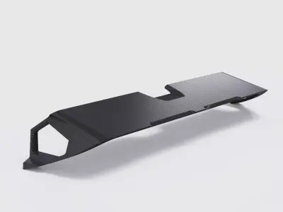 Racing Performance Rear Wing 3D model