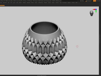 vase 3d print 531 3D print model