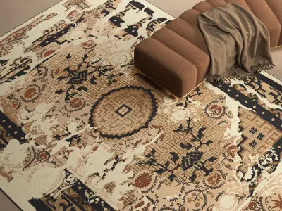 Carpet Shangri La Free 3D model