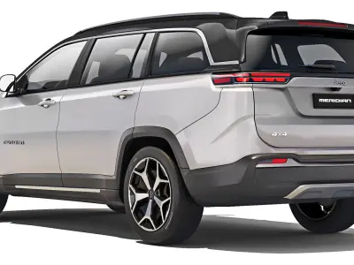 Jeep Meridian 2022 3D model