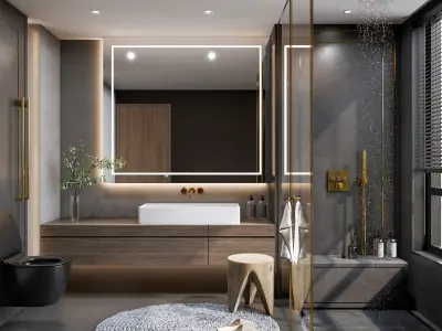 Bathroom 114 3D model