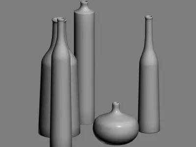 vase 34 3D model purchase