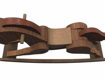 Rocking horse 4 3D model