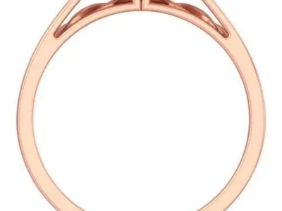 Knotting style ring GR-74 3D print model