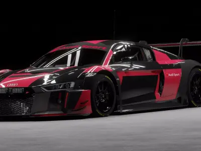 Audi R8 LMS 3D model