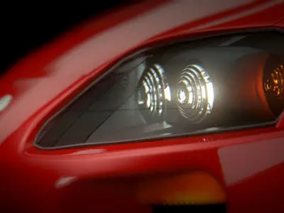 Toyota Supra mk4 3D model