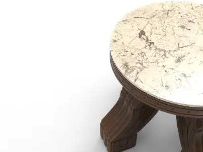 Mant Table 3D model