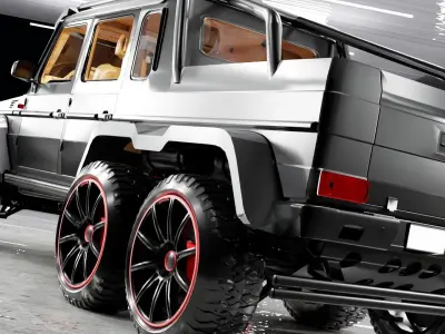 Brabus Mercedes GWagon 3D model