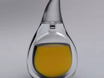 DROP PERFUME BOTTLE 3D model