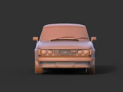 Saab 99 Turbo 3D print model
