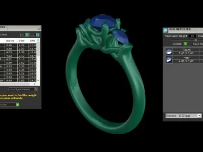  ring code 253 3D print model