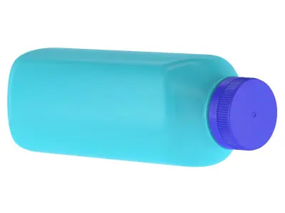 Square Bottle 010 3D model