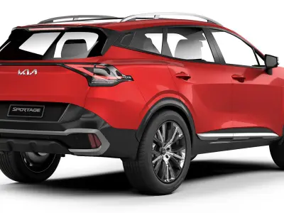 KIA Sportage X-Line 2022 3D model