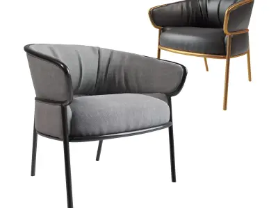 leisure chair Modern 3D model