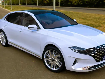 2023 Hyundai Grandeur-Azera  3D model