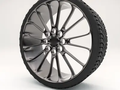 Car Tire 3D model