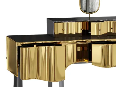 SINUOUS VANITY TABLE by maisonvalentina 3D model