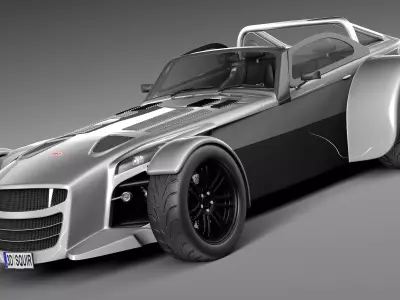 Donkervoort D8 GTO 2013 3D model